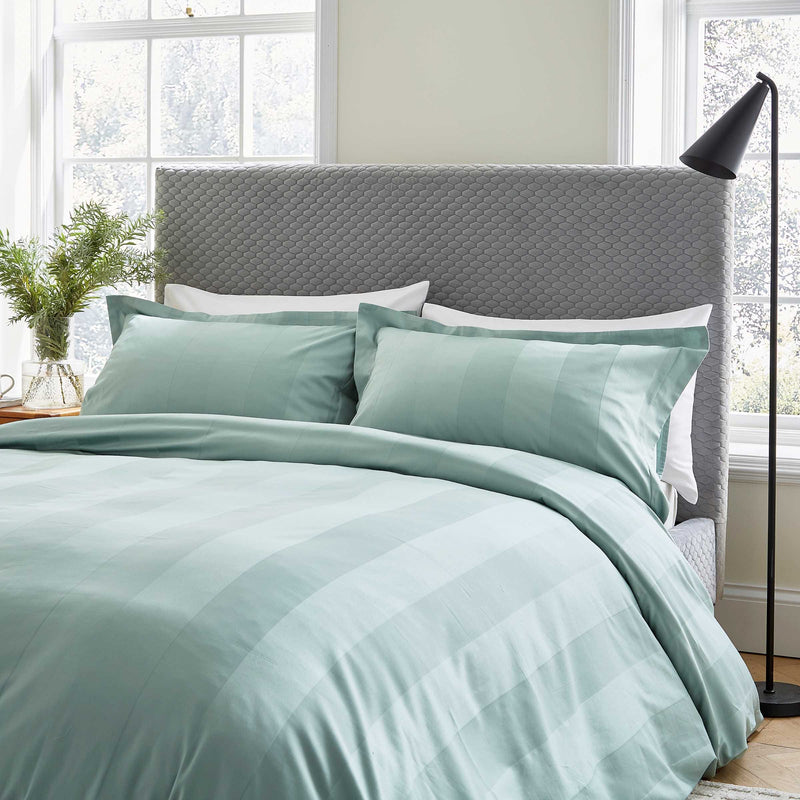 Serra Duvet Cover Set - Celadon