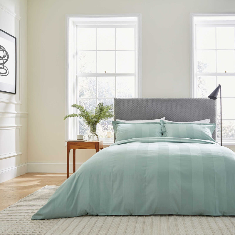 Serra Duvet Cover Set - Celadon