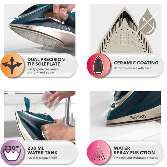 Beldray 2200W Steam Iron