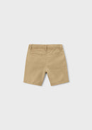 Linen Bermuda Shorts - Mocha
