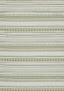 Cotton Rich Kian Stripe Throw 140 X 180CM - Green