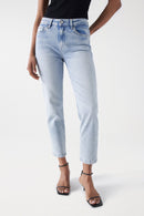 Cropped True Slim Jean - Blue