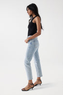 Cropped True Slim Jean - Blue