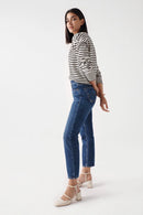 True Crop Slim - Blue