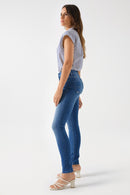 Push Up Destiny Skinny - Blue
