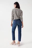 True Crop Slim - Blue