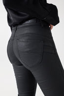 Secret Coated Capri - Black