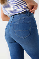 Push Up Destiny Skinny - Blue