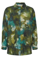 Ibine Print Shirt - Birch Blur