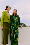 Ibine Print Shirt - Birch Blur