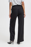 Rizetta Wide Leg Trouser - Black