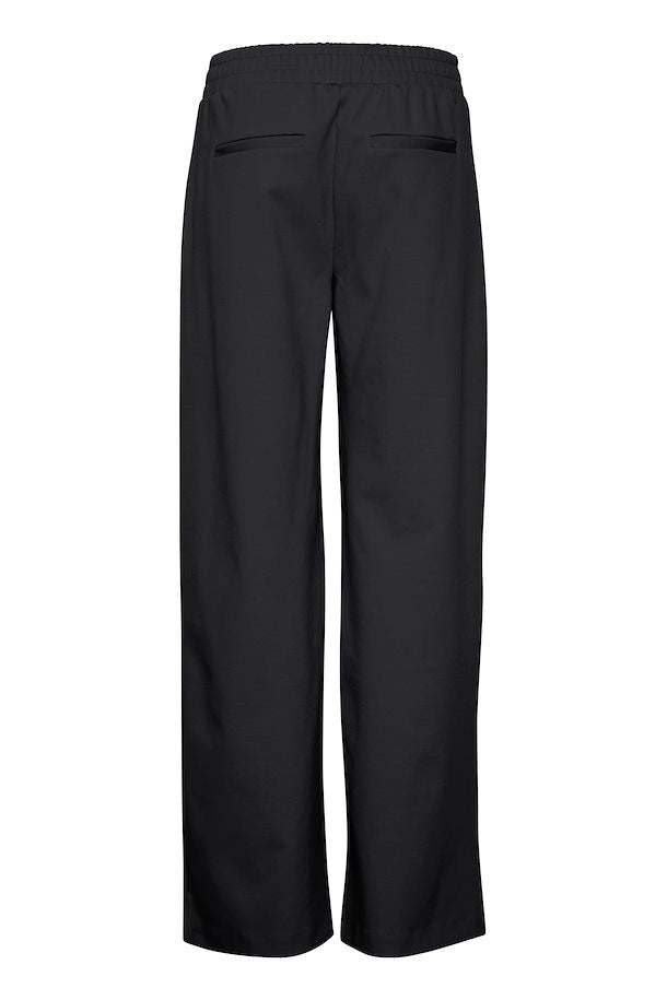 Rizetta Wide Leg Trouser - Black