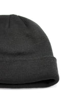 Plain Beanie - Black