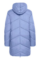 Bomina 6 Long Padded Jacket - Blue Horizon