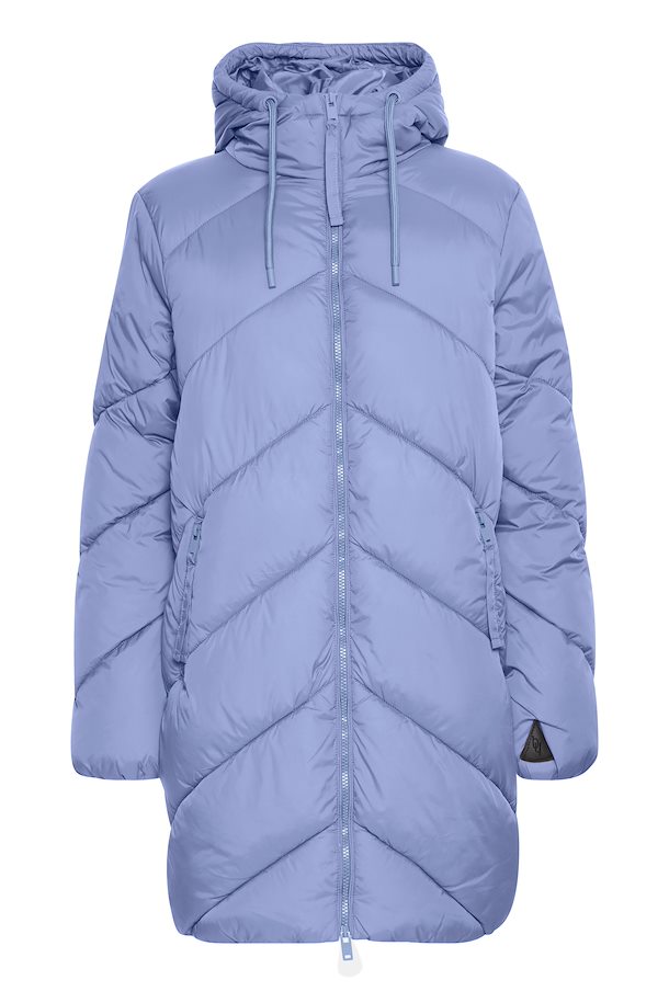 Bomina 6 Long Padded Jacket - Blue Horizon