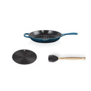 Cast Iron & Silicone Set - Deep Teal