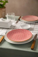 Red Arc Stoneware Side Plate - 18cm