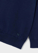 Basic Crew Neck Jumper - Navy