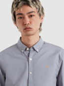 Brewer Long Sleeve Shirt - Icelandic Blue