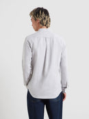 Brewer Stripe Buttondown Shirt - Rosemary