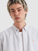 Brewer Stripe Buttondown Shirt - Rosemary