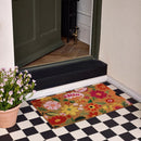 Bright Blooms Outdoor Doormat