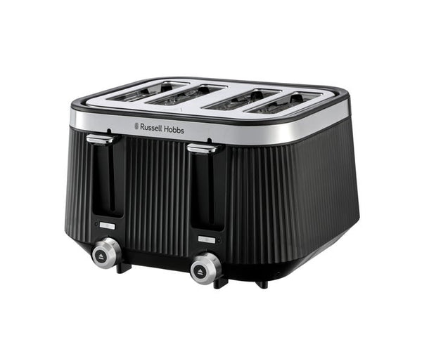 Brontë 4 Slice Toaster - Black 