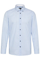Long Sleeve Casual Shirt - Blue Grey