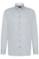 Long Sleeve Casual Shirt - Navy Blue