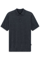 Short Sleeve Polo Shirt - Navy
