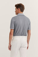 Short Sleeve Polo Shirt - Navy