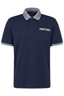 Short Sleeve Polo Shirt - Navy
