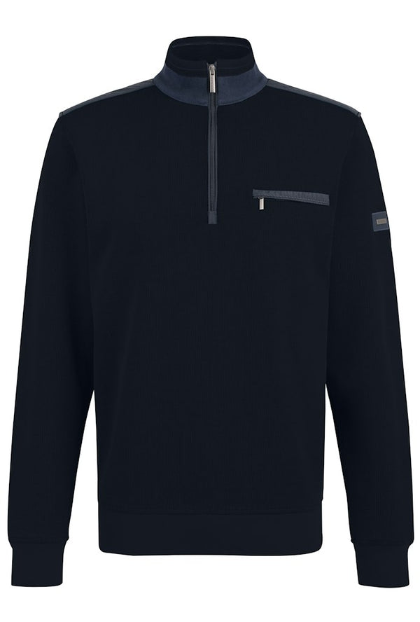1/4 Zip Sweatshirt - Navy