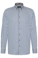 Long Sleeve Casual Shirt - Navy