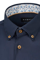 Long Sleeve Casual Shirt - Navy