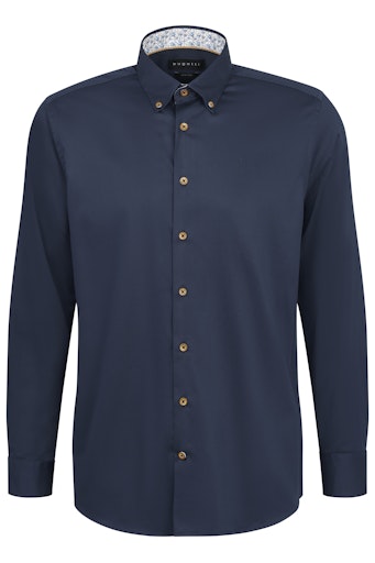 Long Sleeve Casual Shirt - Navy