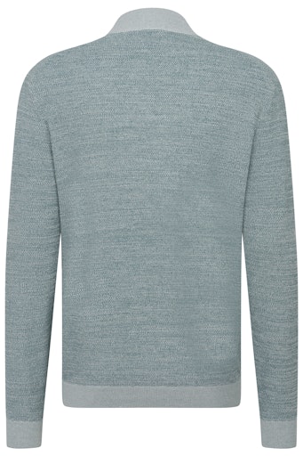 Troyer Zip Jumper - Bottle Green