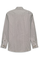 Print Casual Shirt - Bottle Green