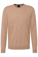 Round Neck Jumper - Beige