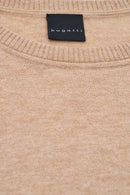 Round Neck Jumper - Beige