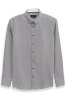 Casual Long Sleeve Shirt - Navy