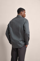 Casual Long Sleeve Shirt - Petrol
