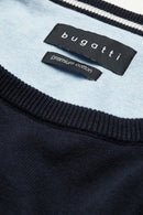 Plain Round Neck Jumper - Navy