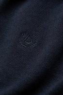 Plain Round Neck Jumper - Navy