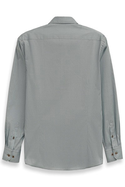 Casual Long Sleeve Shirt - Moss