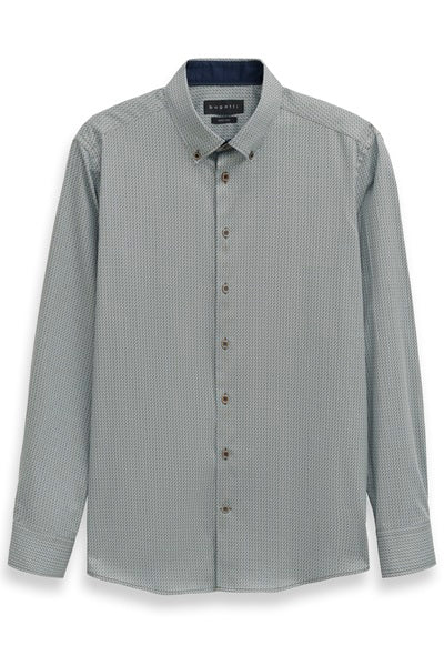 Casual Long Sleeve Shirt - Moss