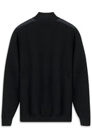 Troyer Zip Jumper - Navy