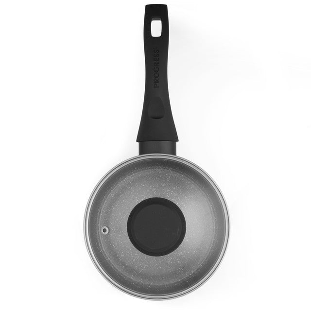 20cm Marble Ceramic Saucepan