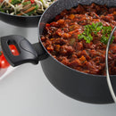 24cm Marble Ceramic Stockpot