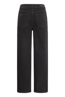 Lara Wide Jeans - Black Denim